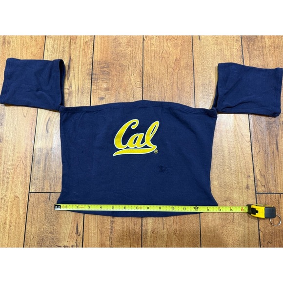 NWT Hype and Vice Women's Cal Berkeley Cap Sleeve Tube Crop Top | Size Large - Picture 6 of 7